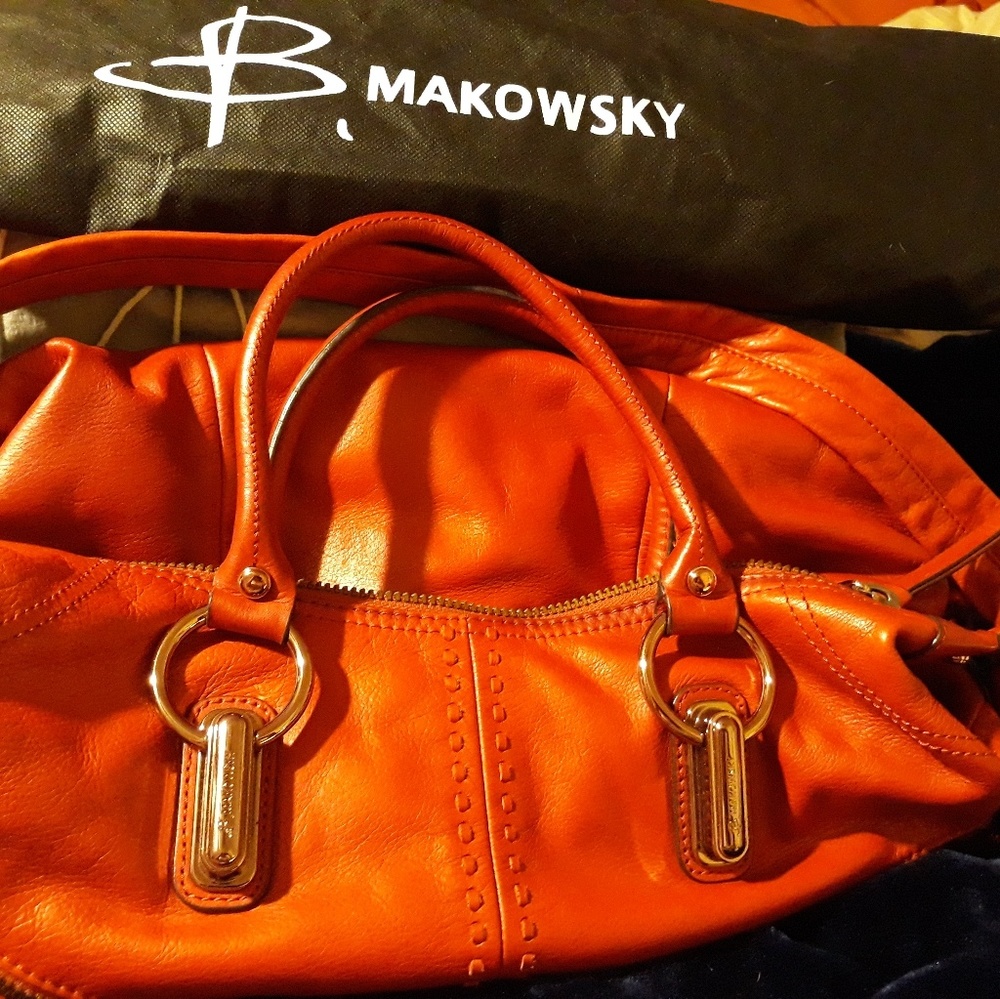 Brand new B. MAKOWSKY SATCHEL  PURSE